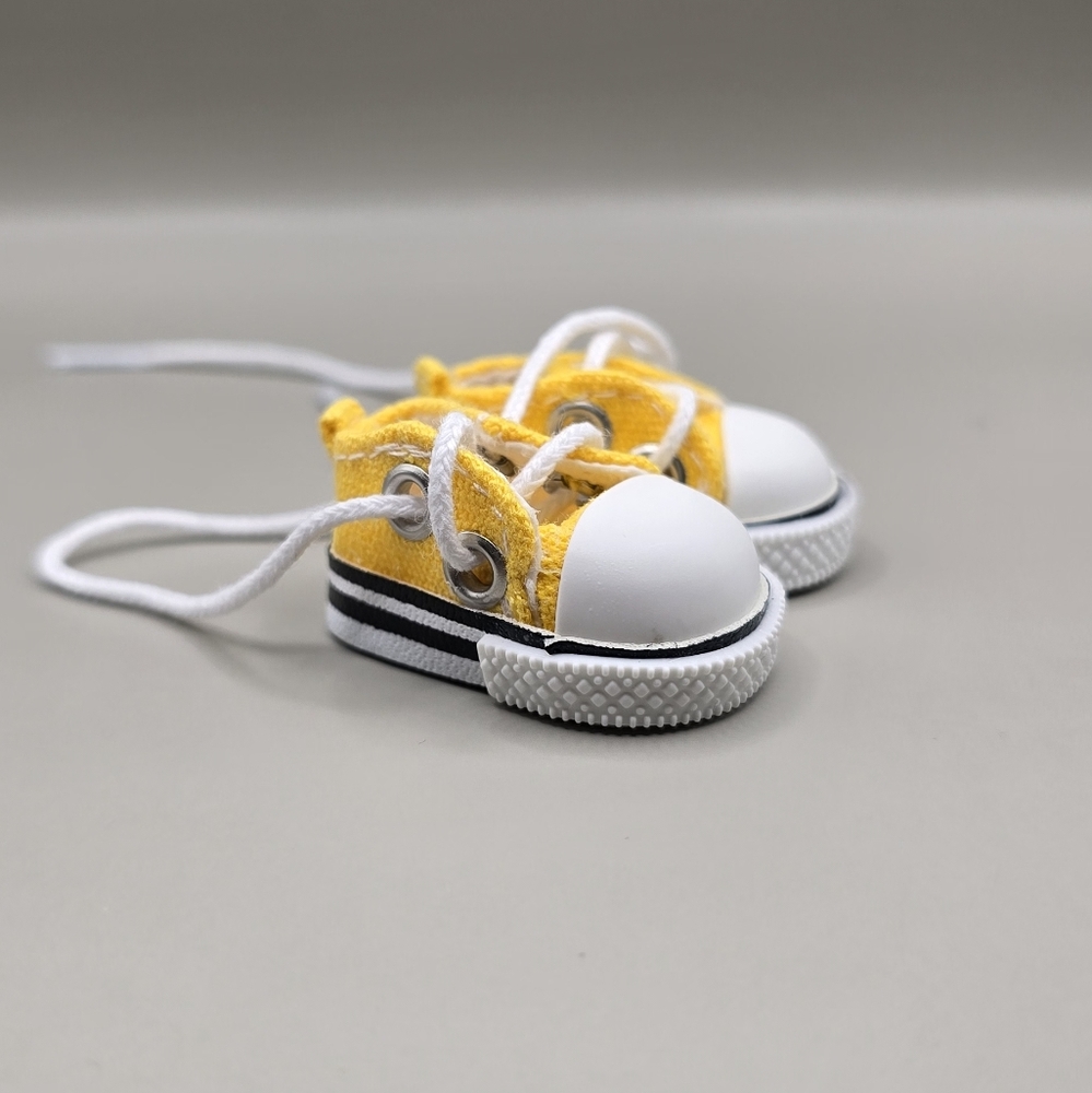 Labubu Accessories - Yellow Converse Sneaker Shoe